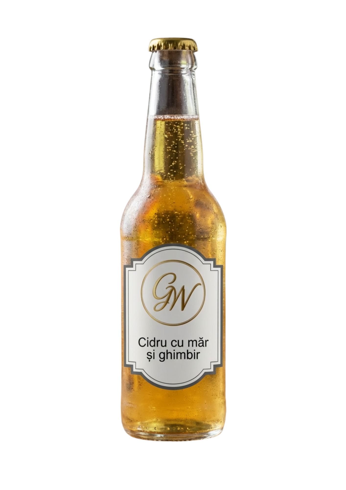 Cidru cu măr verde și ghimbir